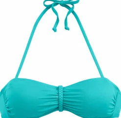Bikinis|Buffalo Bandeau-Bikini-Top türkis