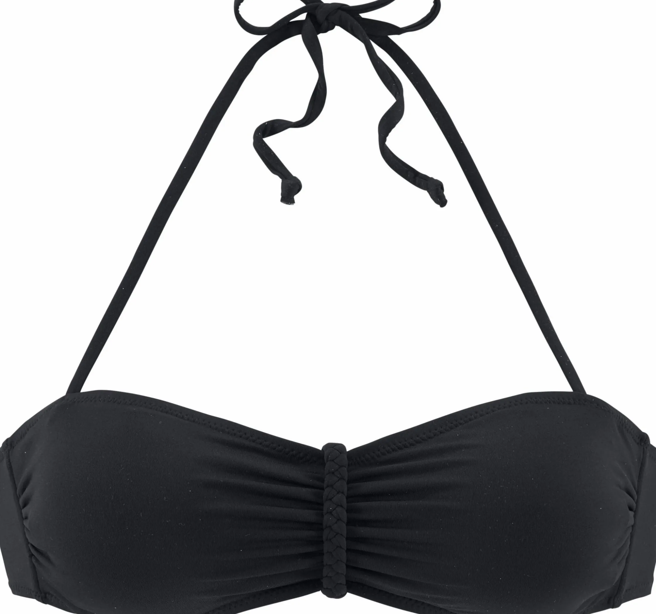 Bikinis|Buffalo Bandeau-Bikini-Top schwarz