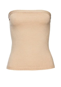 Shirts|LASCANA Bandeautop goldfarben