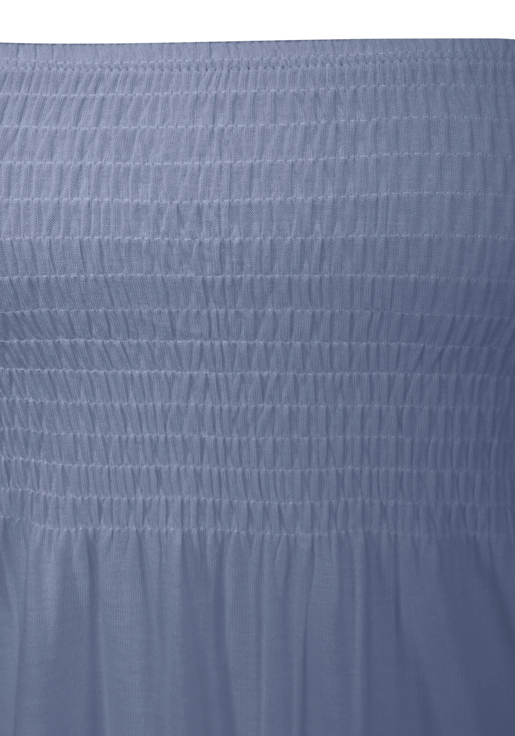 Strandmode|Shirts|LASCANA Bandeautop rauchblau