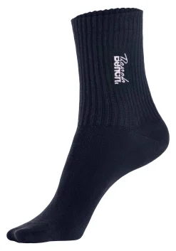 Strümpfe & Socken|Bench. Basicsocken 1xmarine,1xhellblau-meliert,1xrosa