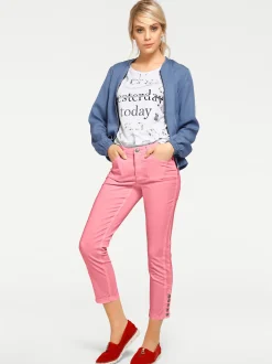 Basics|heine Bauchweg-Hose softpink