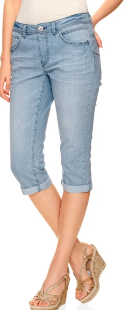 Strandmode|Hosen|heine Bauchweg-Hose bleached