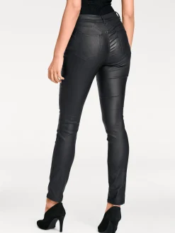 Hosen|heine Bauchweg-Hose integriertes Power-Mesh schwarz