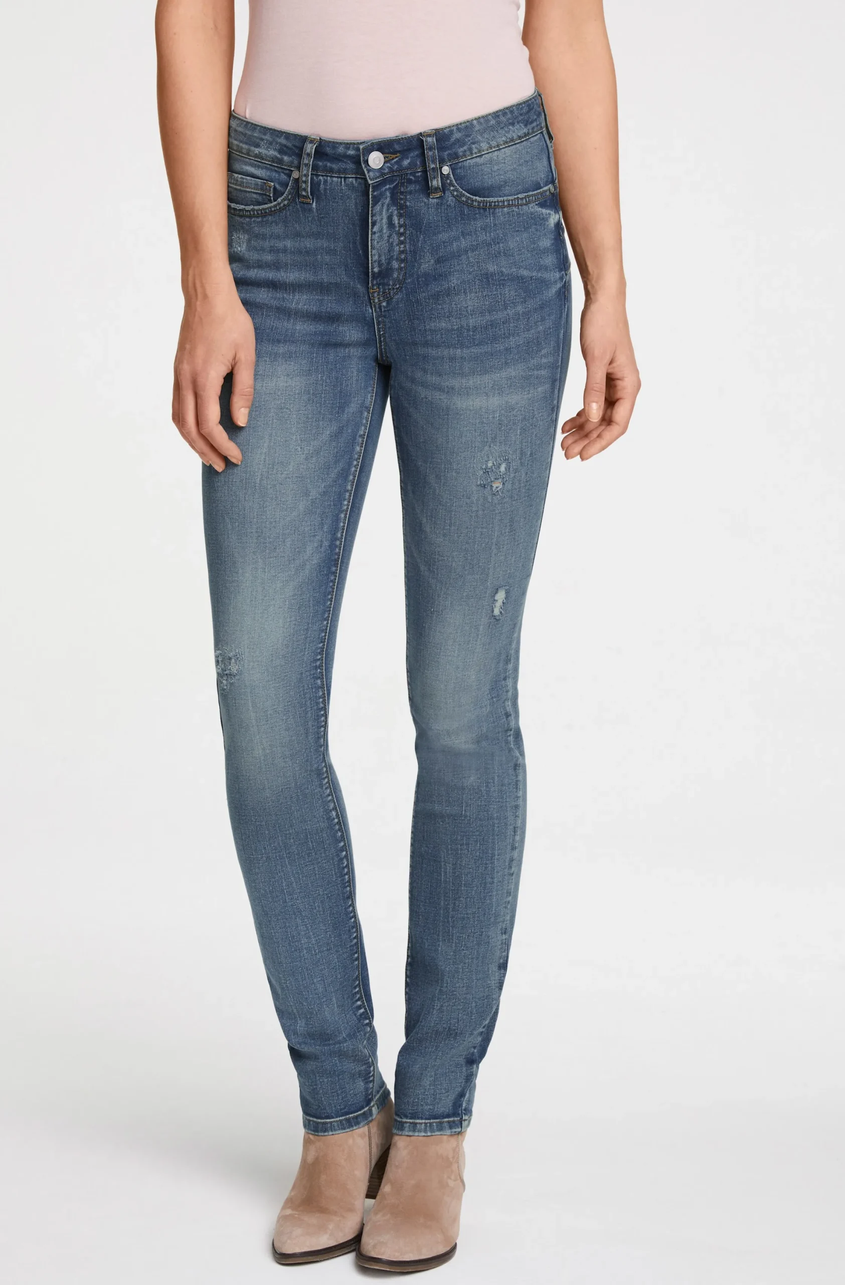 Jeans|heine Bauchweg-Jeans bluedenim