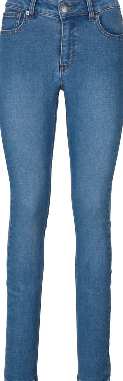 Strandmode|Basics|heine Bauchweg-Jeans bleached