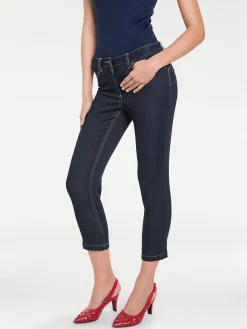 Strandmode|Basics|heine Bauchweg-Jeans bluedenim
