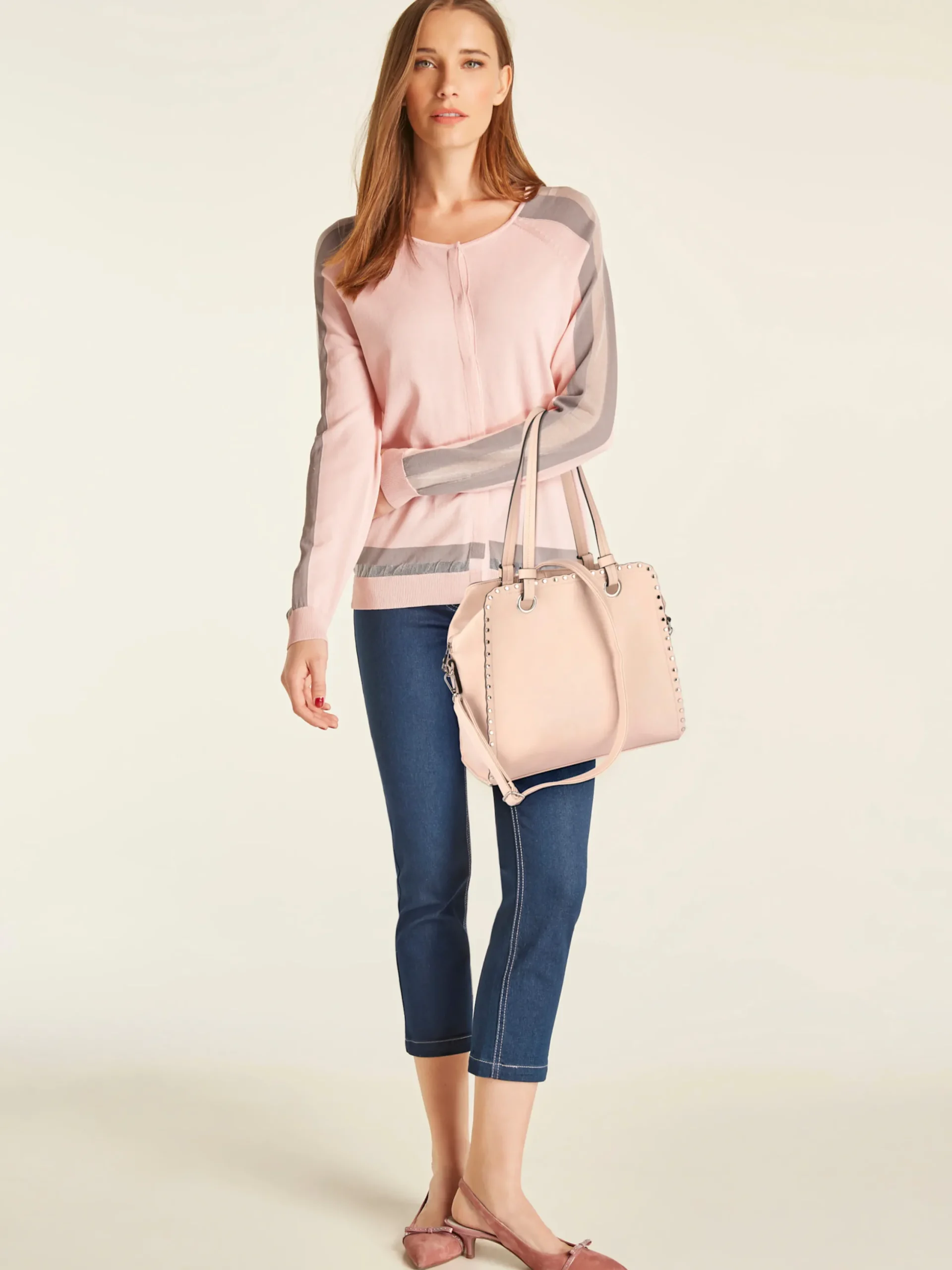 Strandmode|Basics|heine Bauchweg-Jeans bluestone