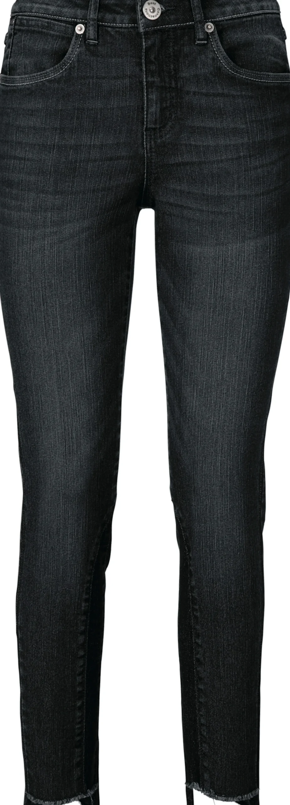Basics|heine Bauchweg-Jeans blackdenim