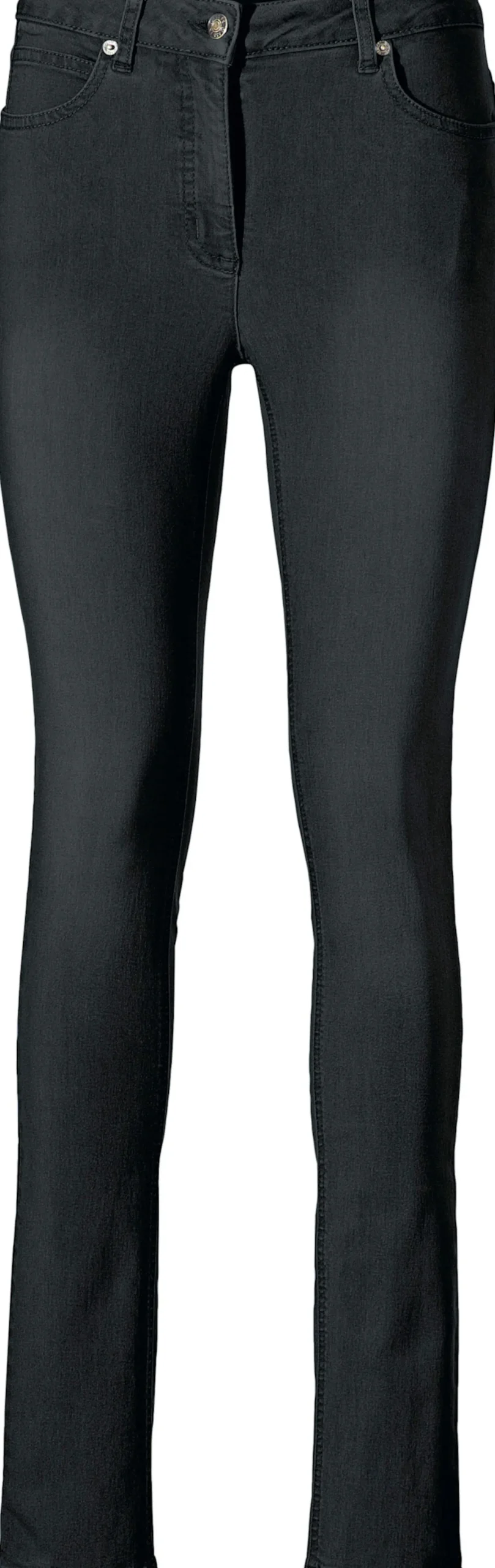Basics|Jeans|heine Bauchweg-Jeans blackdenim