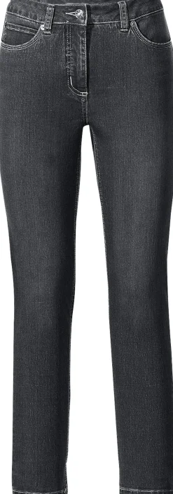 Strandmode|Basics|heine Bauchweg-Jeans blackdenim