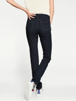 Basics|Jeans|heine Bauchweg-Jeans darkdenim