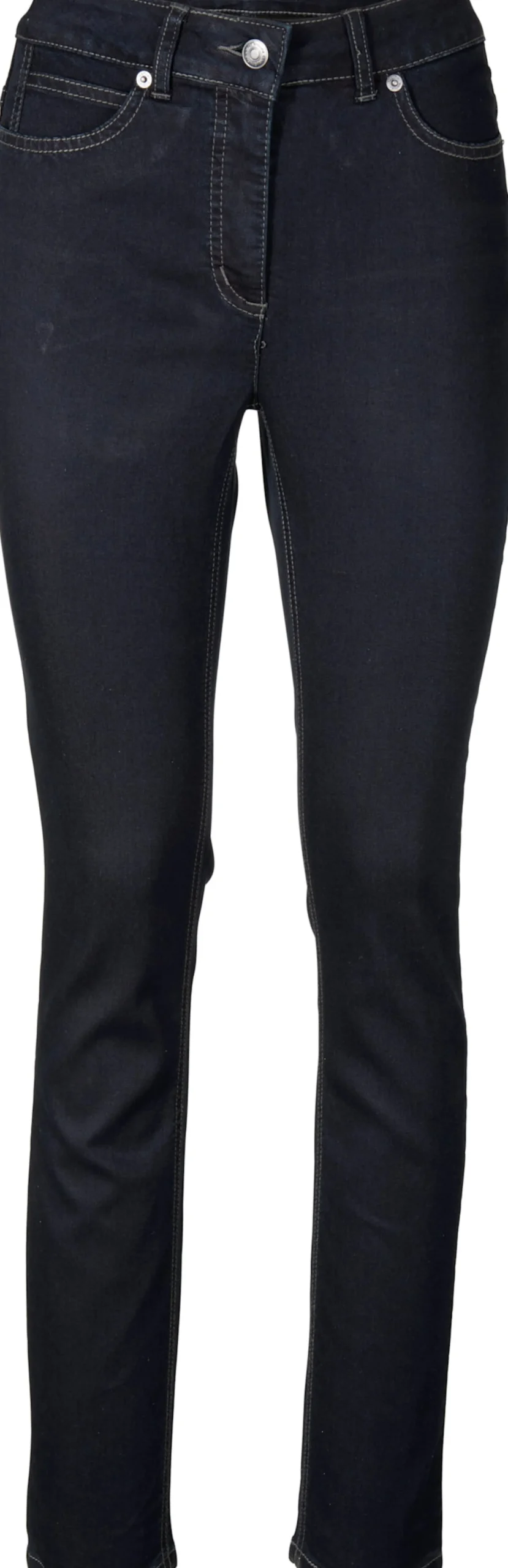 Basics|Jeans|heine Bauchweg-Jeans darkdenim