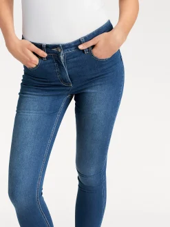 Basics|Jeans|heine Bauchweg-Jeans bluestone