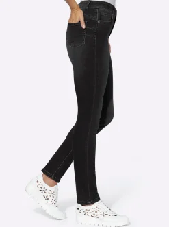 Strandmode|Jeans|heine Bauchweg-Jeans blackdenim