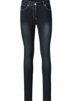 Basics|Jeans|heine Bauchweg-Jeans darkused