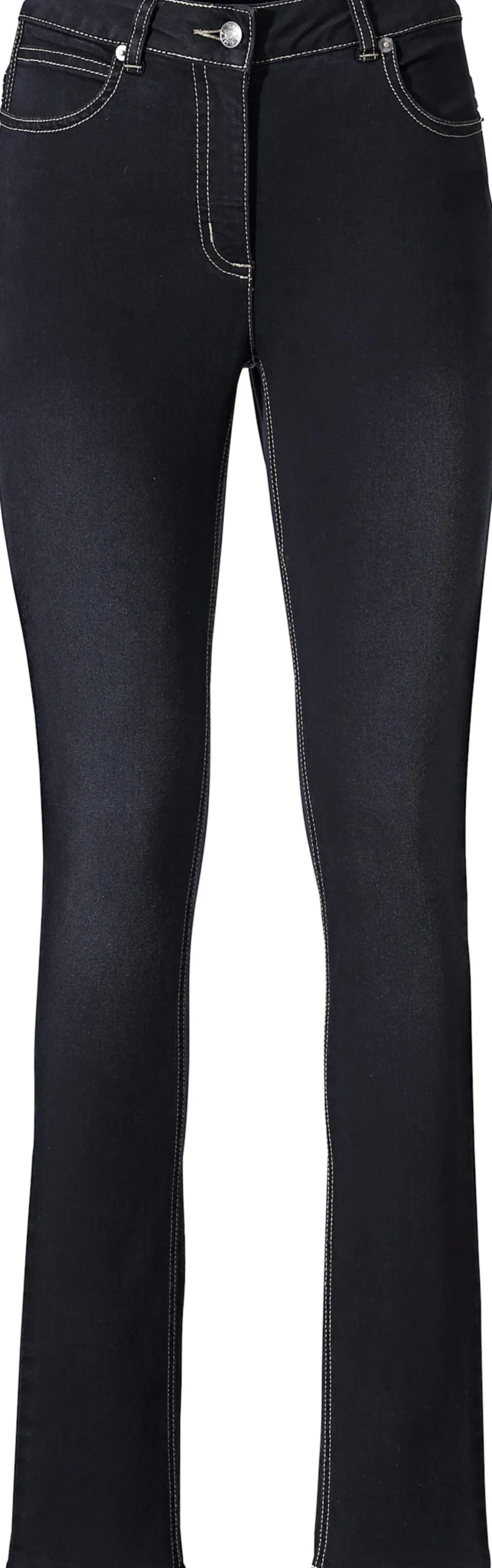 Basics|Jeans|heine Bauchweg-Jeans darkused