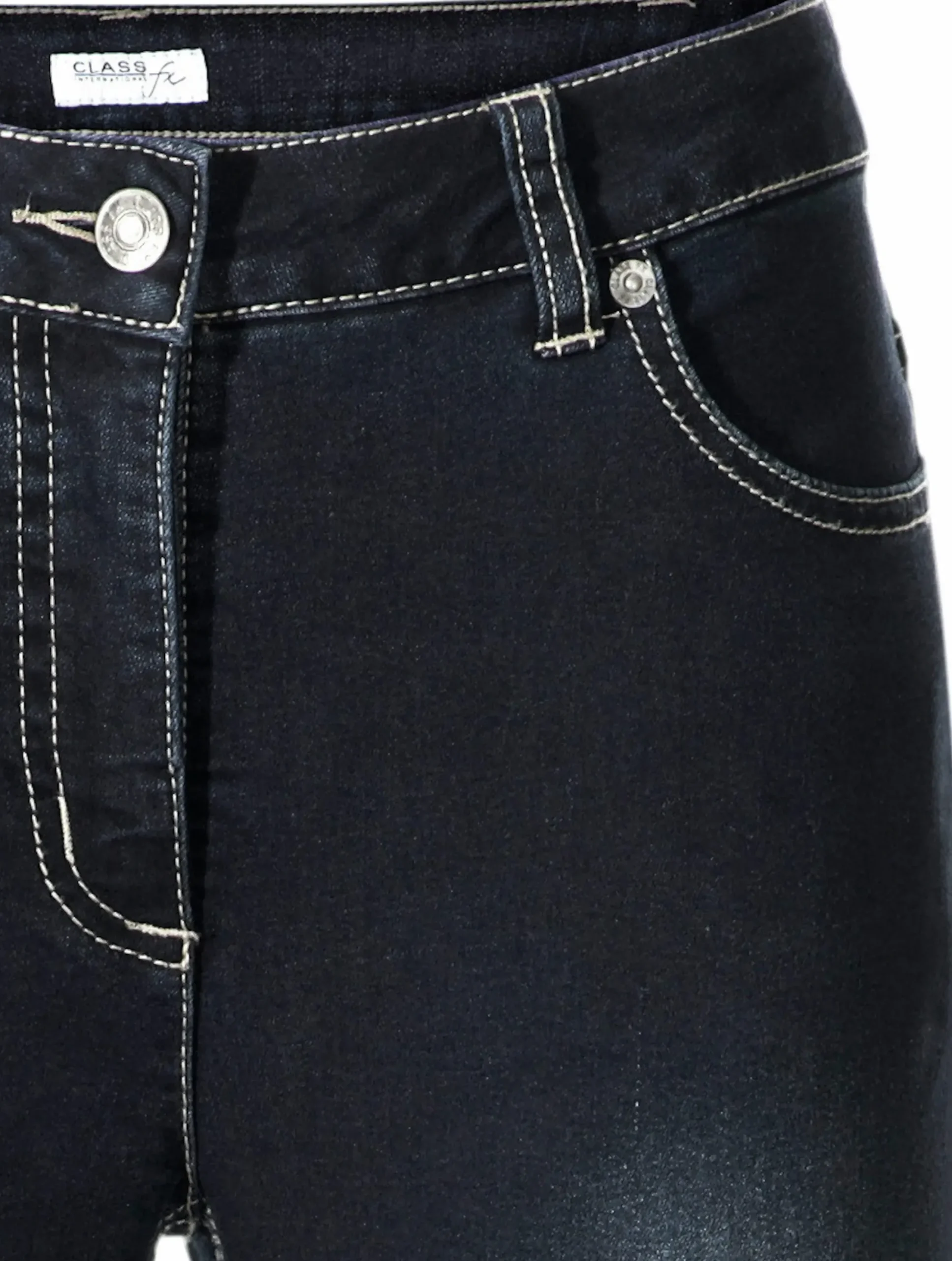 Basics|Jeans|heine Bauchweg-Jeans darkused