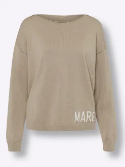 Pullover|heine Baumwollpullover sesam