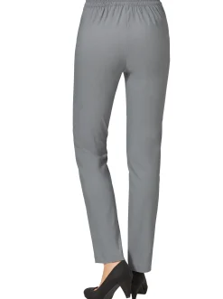 Hosen| Bengalinhose mit Zierreißverschlüssen grau