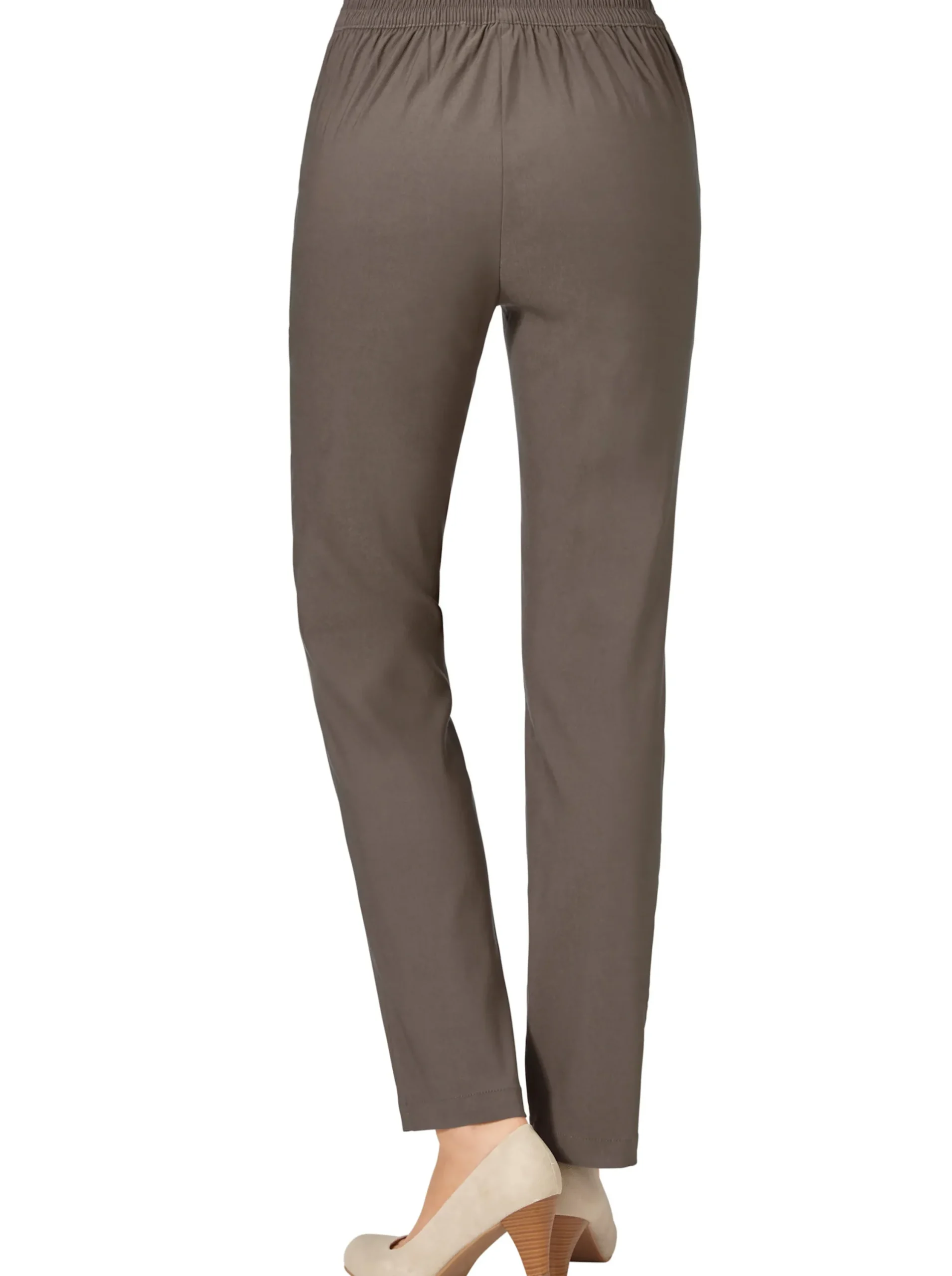 Hosen| Bengalinhose mit Zierreißverschlüssen khaki