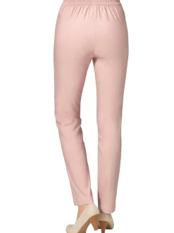 Basics| Bengalinhose mit Zierreißverschlüssen rosé
