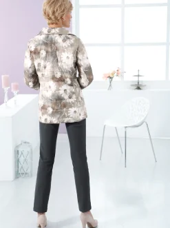 Basics| Bengalinhose mit Zierreißverschlüssen anthrazit