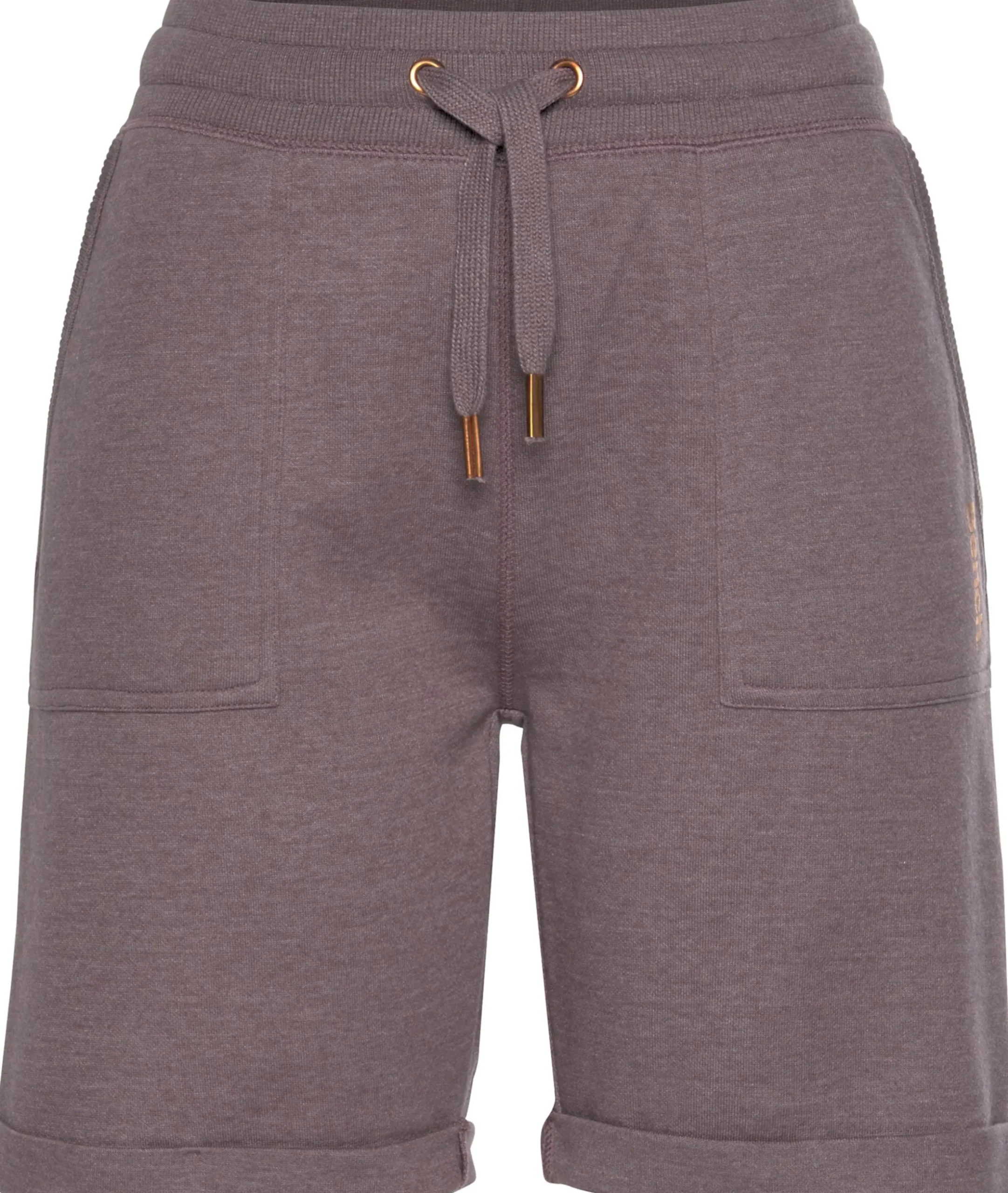 Hosen| Bermudas mauve-meliert