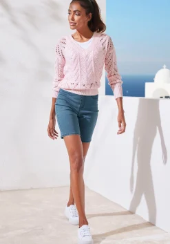 Strandmode|Hosen|Buffalo Bermudas blau