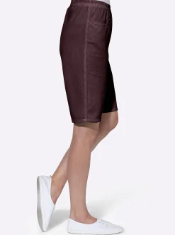 Hosen| Bermudas mit Rundum-Dehnbund beere