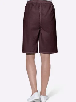 Hosen| Bermudas mit Rundum-Dehnbund beere