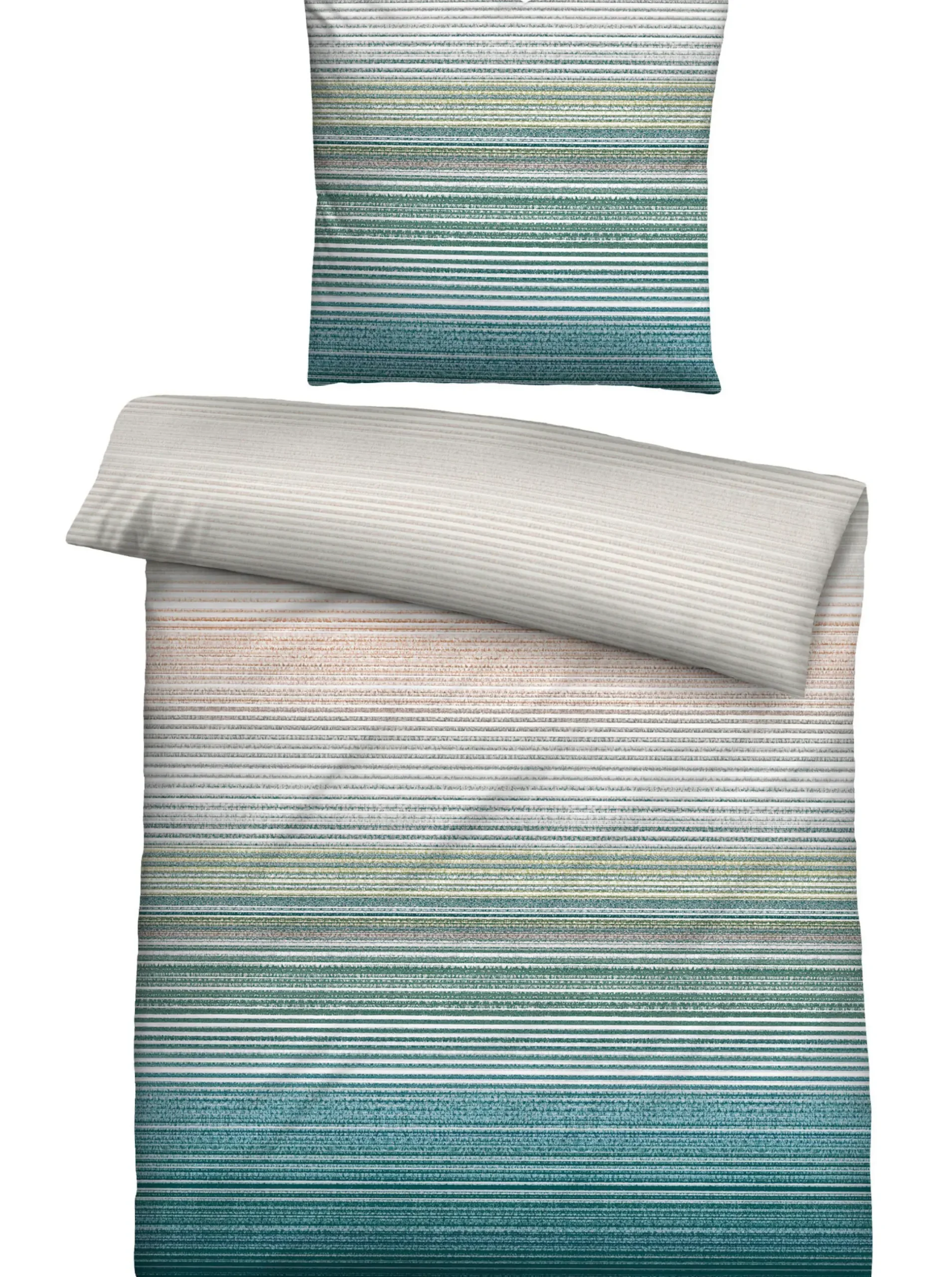 Bettwäsche & Laken|Biberna Bettwäsche aqua