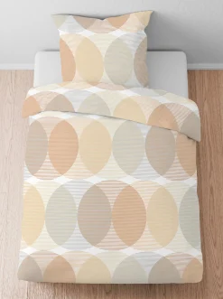 Bettwäsche & Laken|Biberna Bettwäsche goldfarben