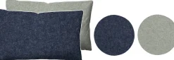 Bettwäsche & Laken|Biberna Bettwäsche marine-grau