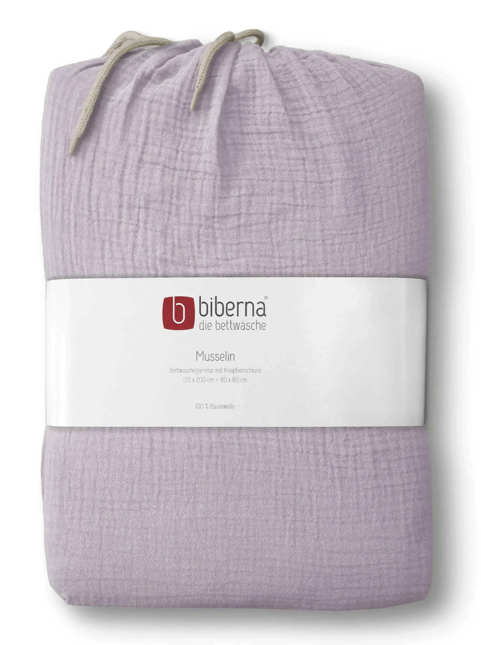 Bettwäsche & Laken|Biberna Bettwäsche flieder