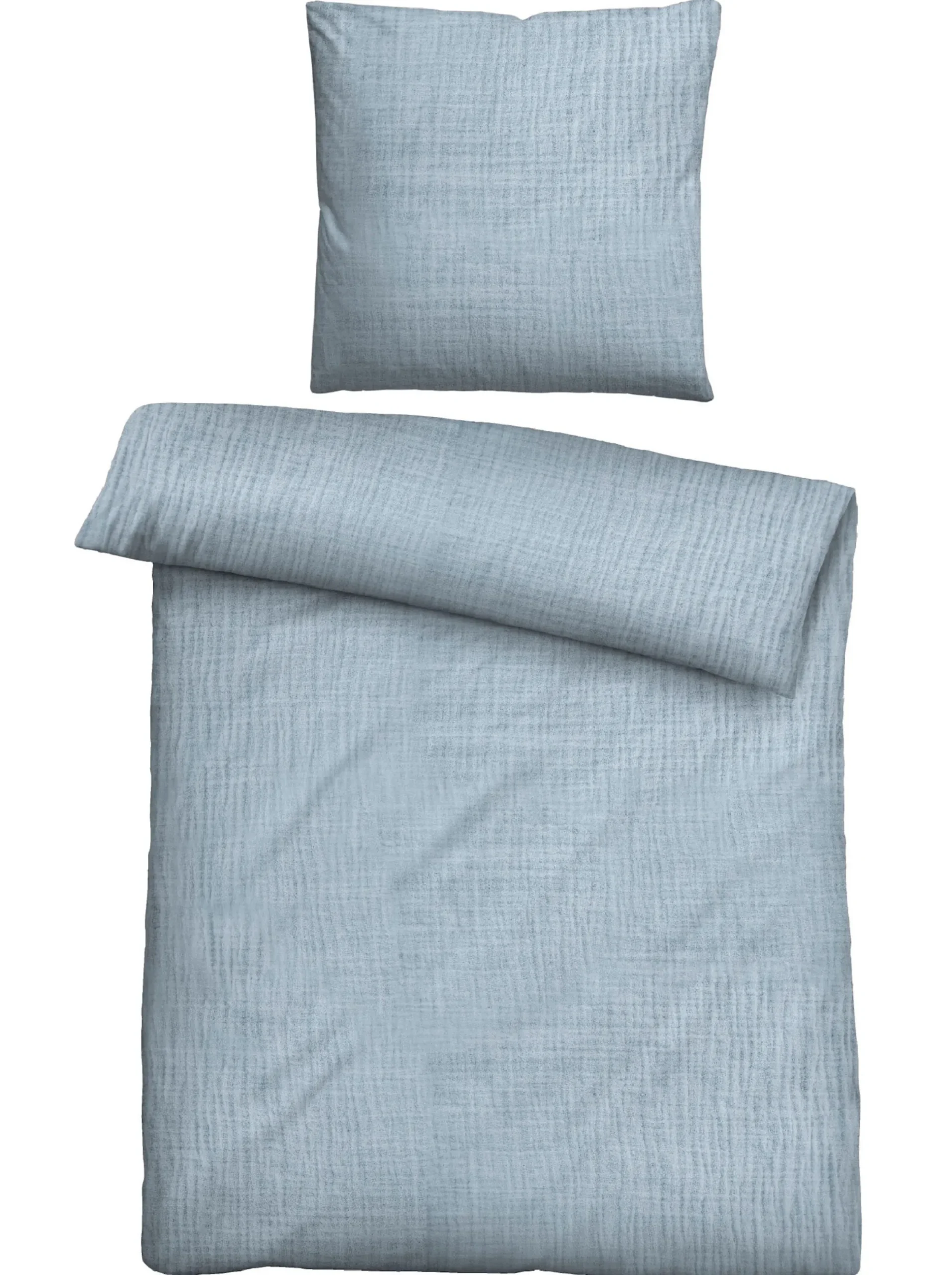 Bettwäsche & Laken|Biberna Bettwäsche blau
