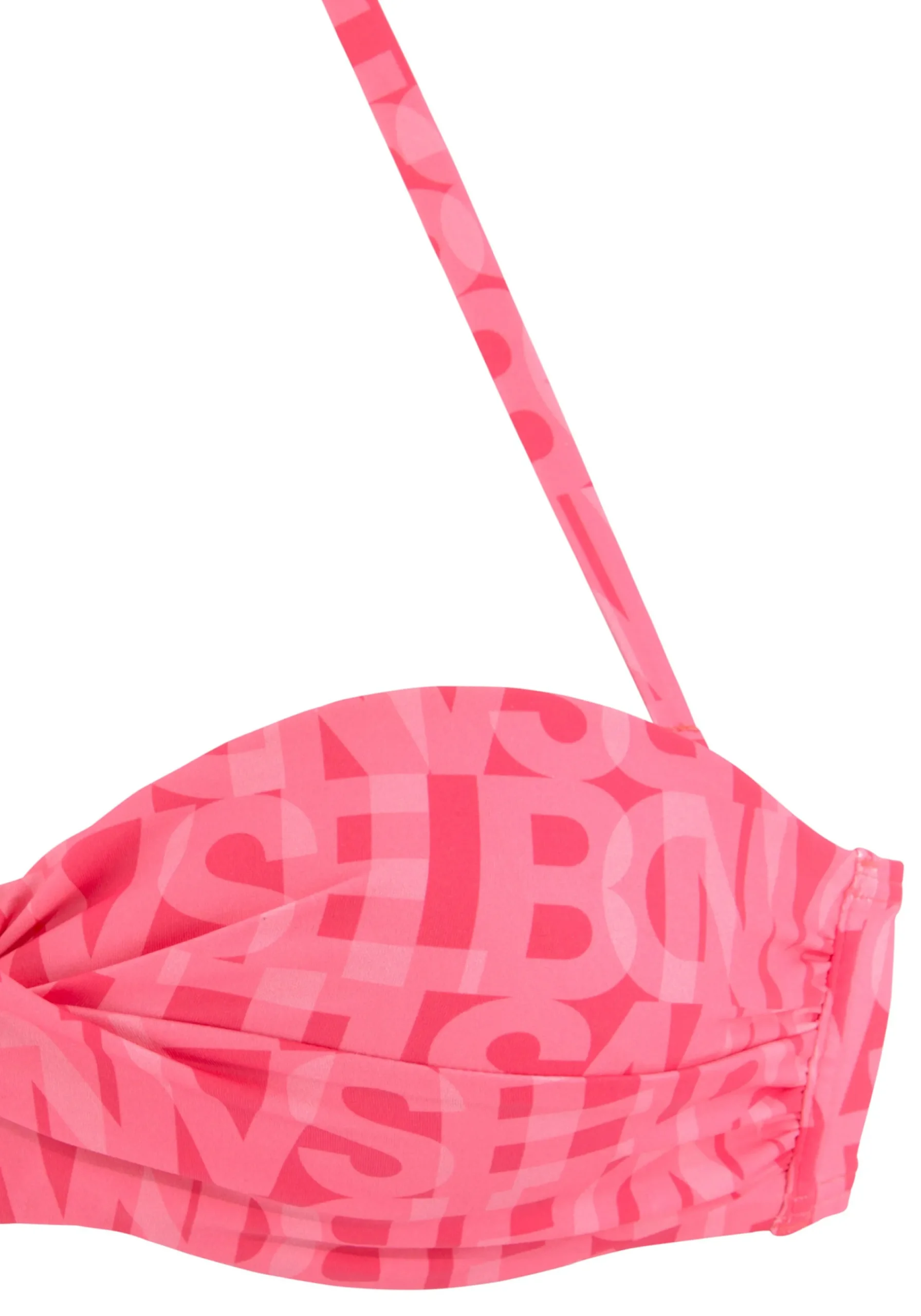 Bikinis|Elbsand Bügel-Bandeau-Bikini-Top koralle