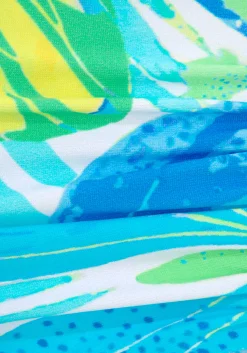 Bikinis|Sunseeker Bügel-Bandeau-Bikini-Top blau-grün