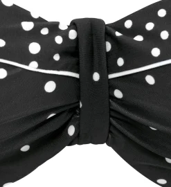 Bikinis|LASCANA Bügel-Bandeau-Bikini-Top schwarz-weiß