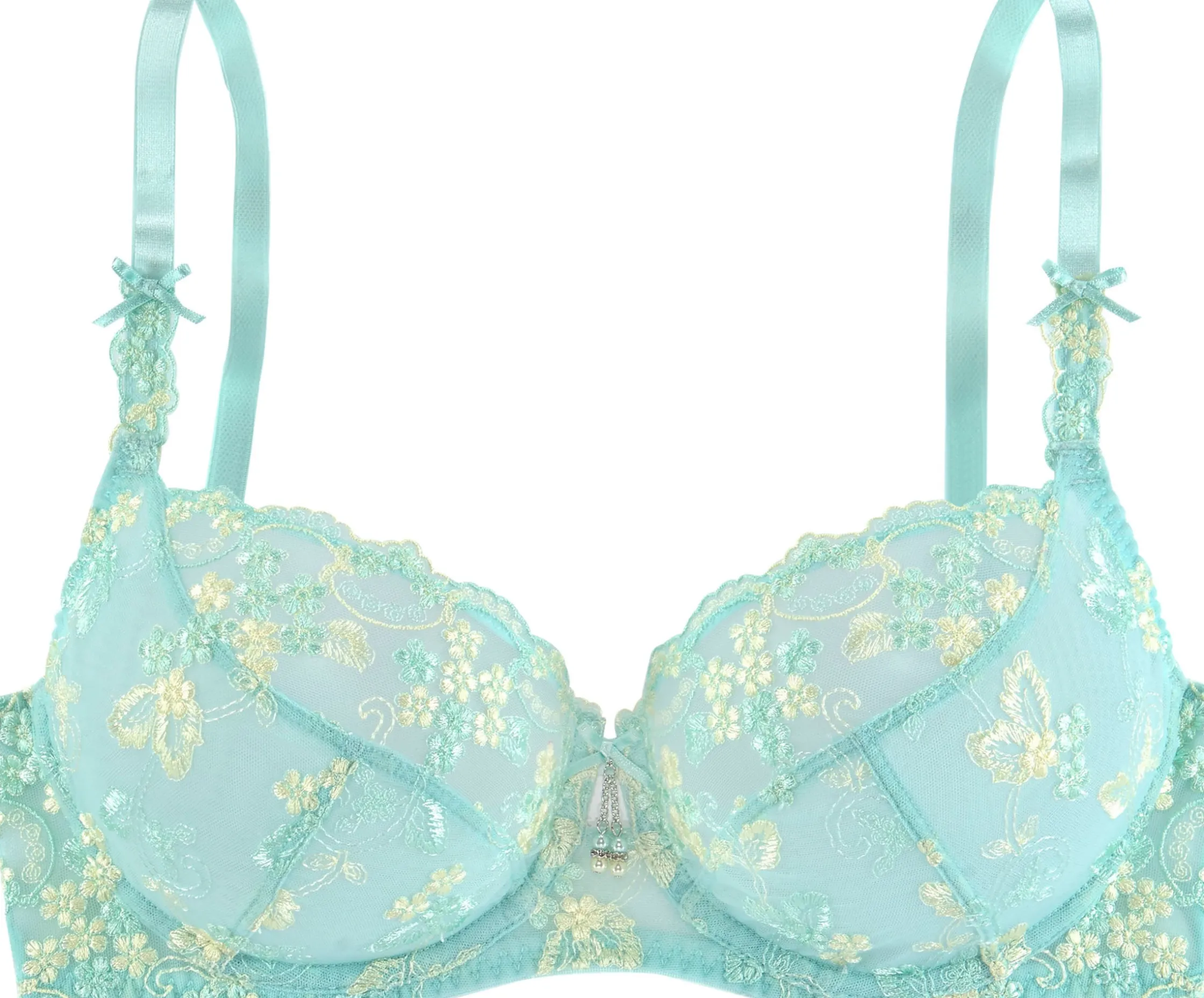 Bhs|LASCANA Bügel-BH mint-gelb