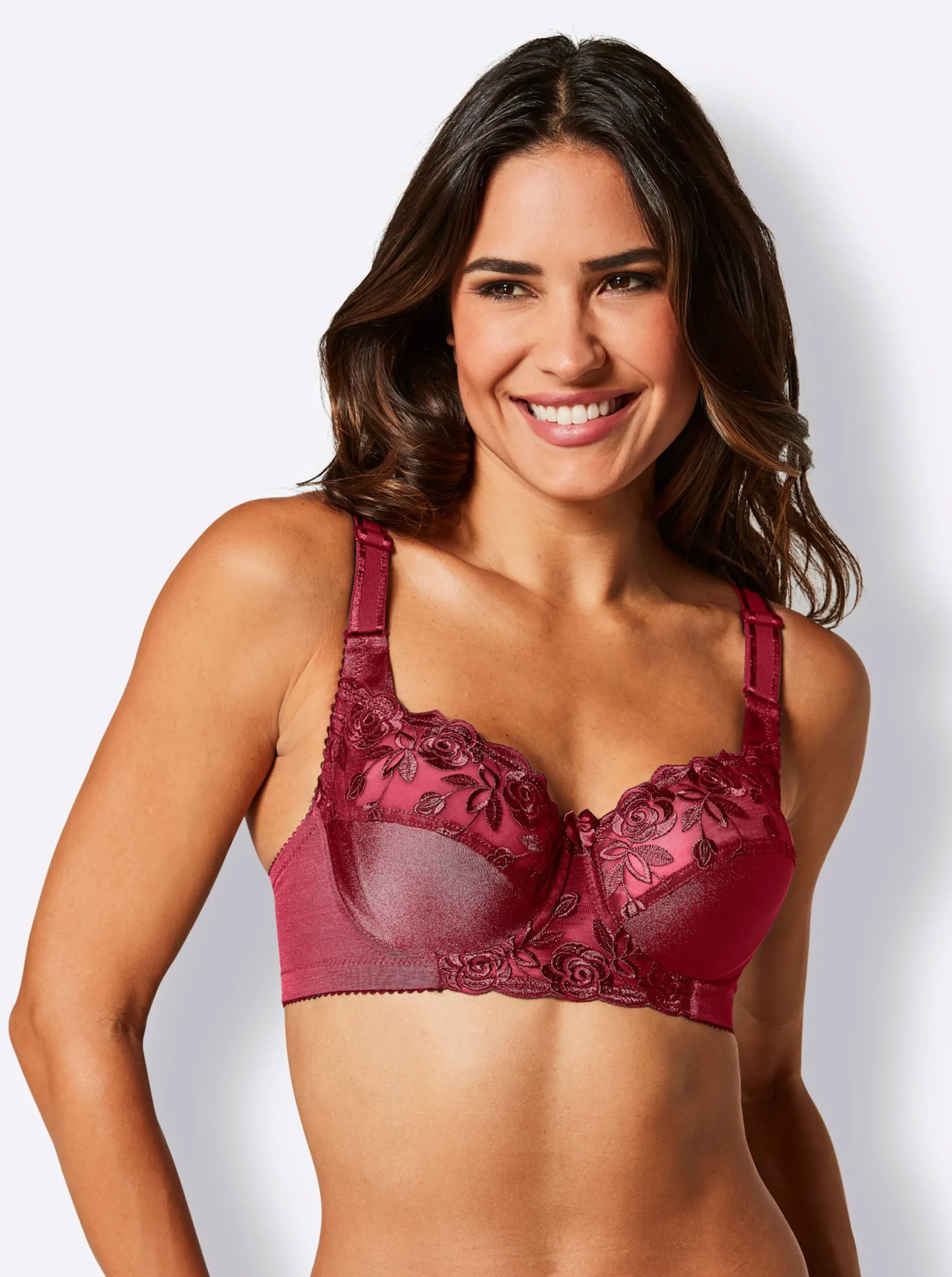 Bhs|Miss Mary Bügel-BH rot