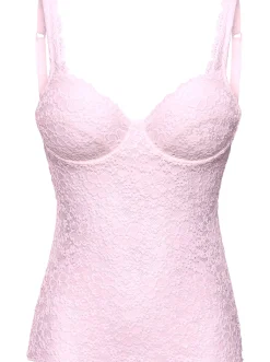 Bodies & Unterhemden|Nina von C. Bügel-BH-Hemd rosé