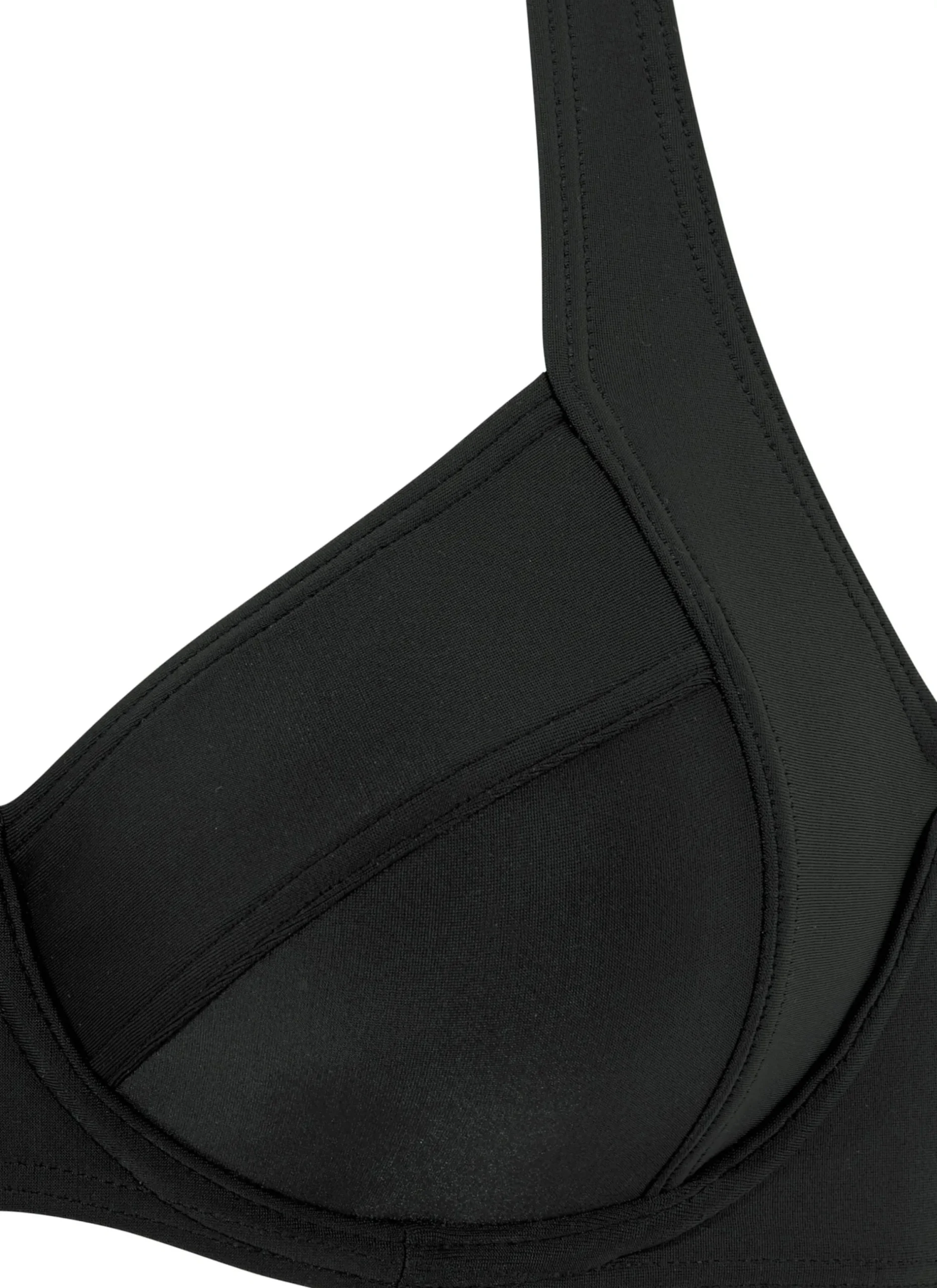 Bikinis|LASCANA Bügel-Bikini schwarz