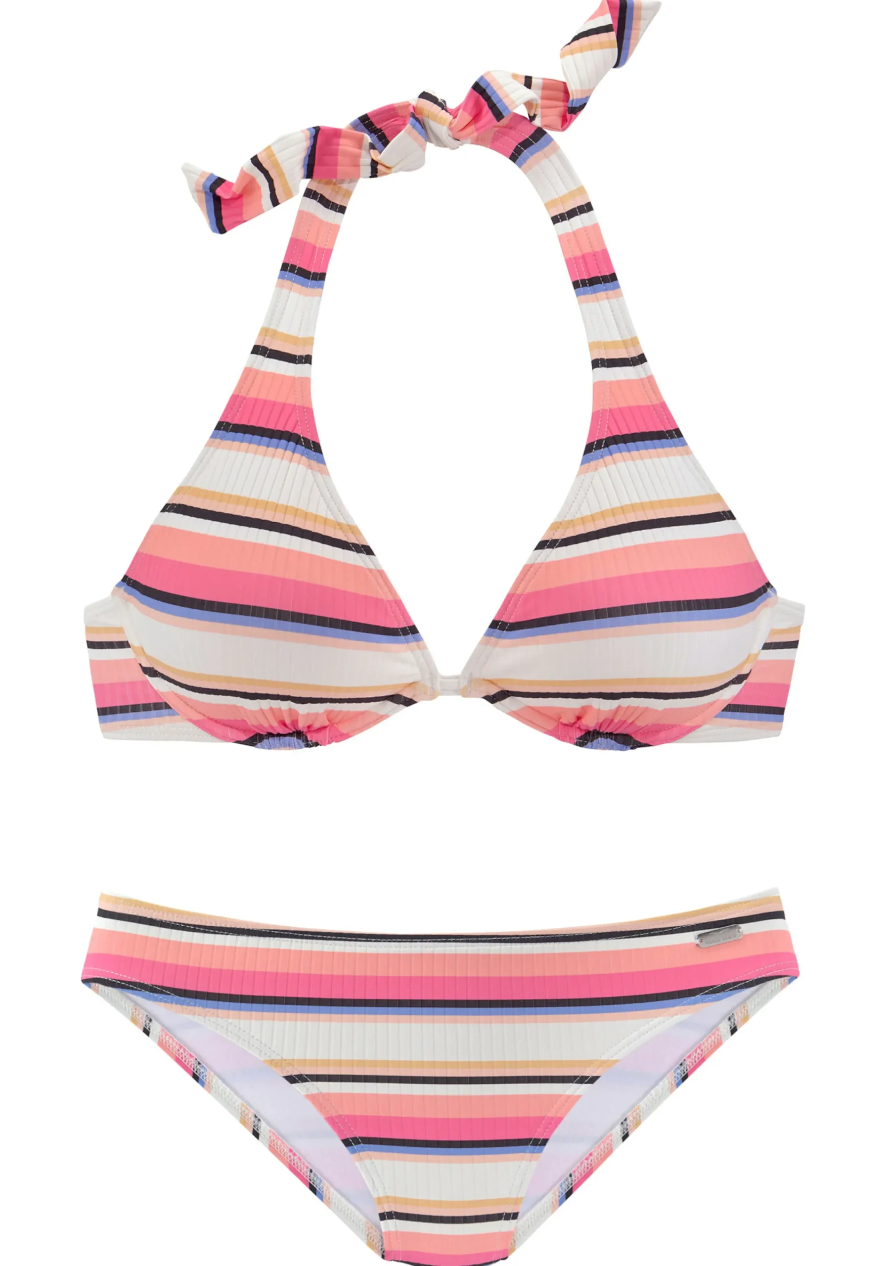 Bikinis|Venice Beach Bügel-Bikini creme-rosa
