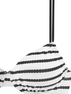 Bikinis|LASCANA Bügel-Bikini schwarz-weiß