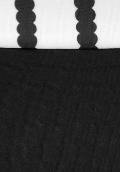 Bikinis|LASCANA Bügel-Bikini schwarz-weiß