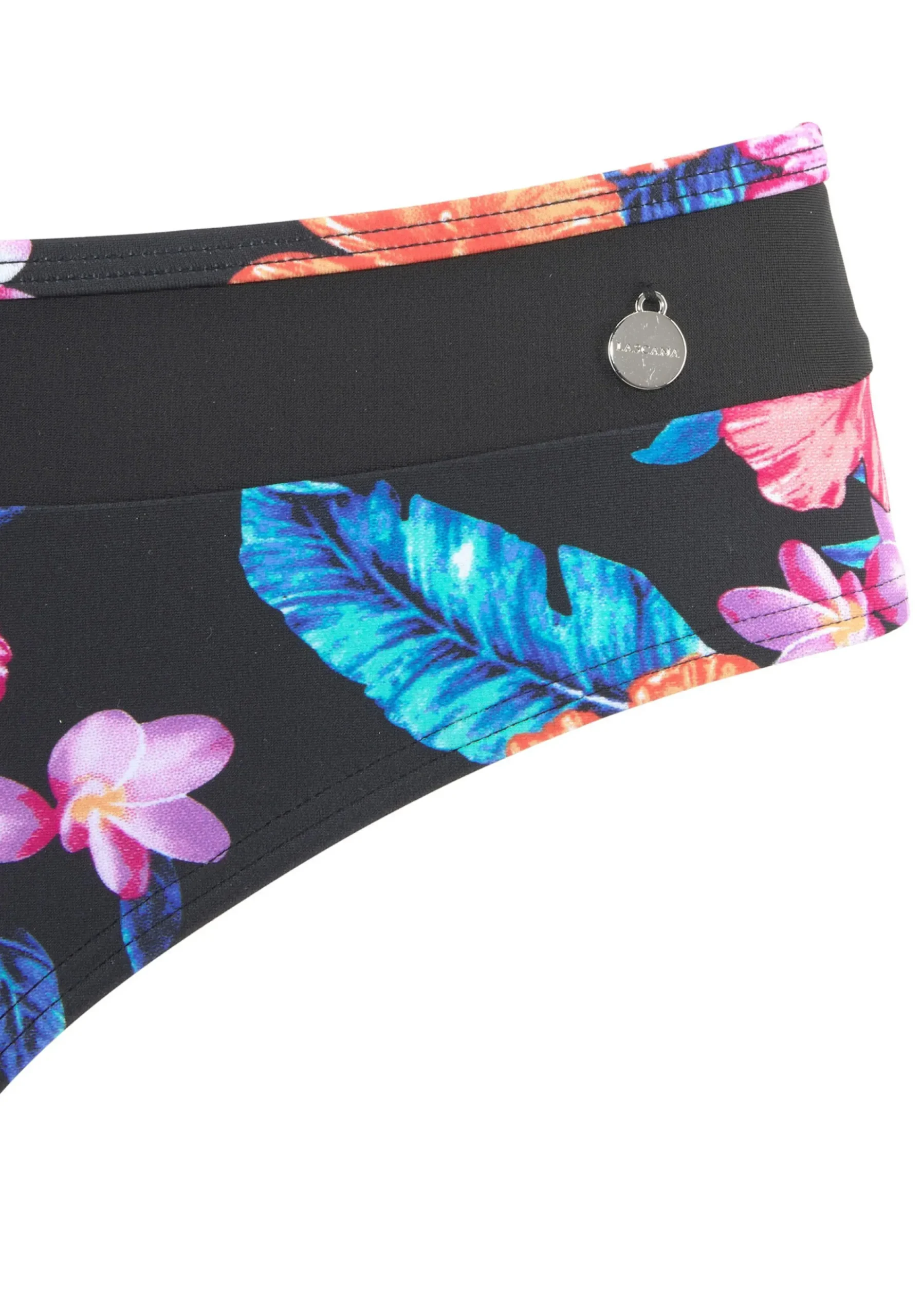 Bikinis|LASCANA Bügel-Bikini bedruckt-schwarz-bunt
