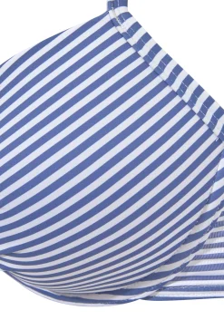 Bikinis|s.Oliver Bügel-Bikini hellblau-weiß