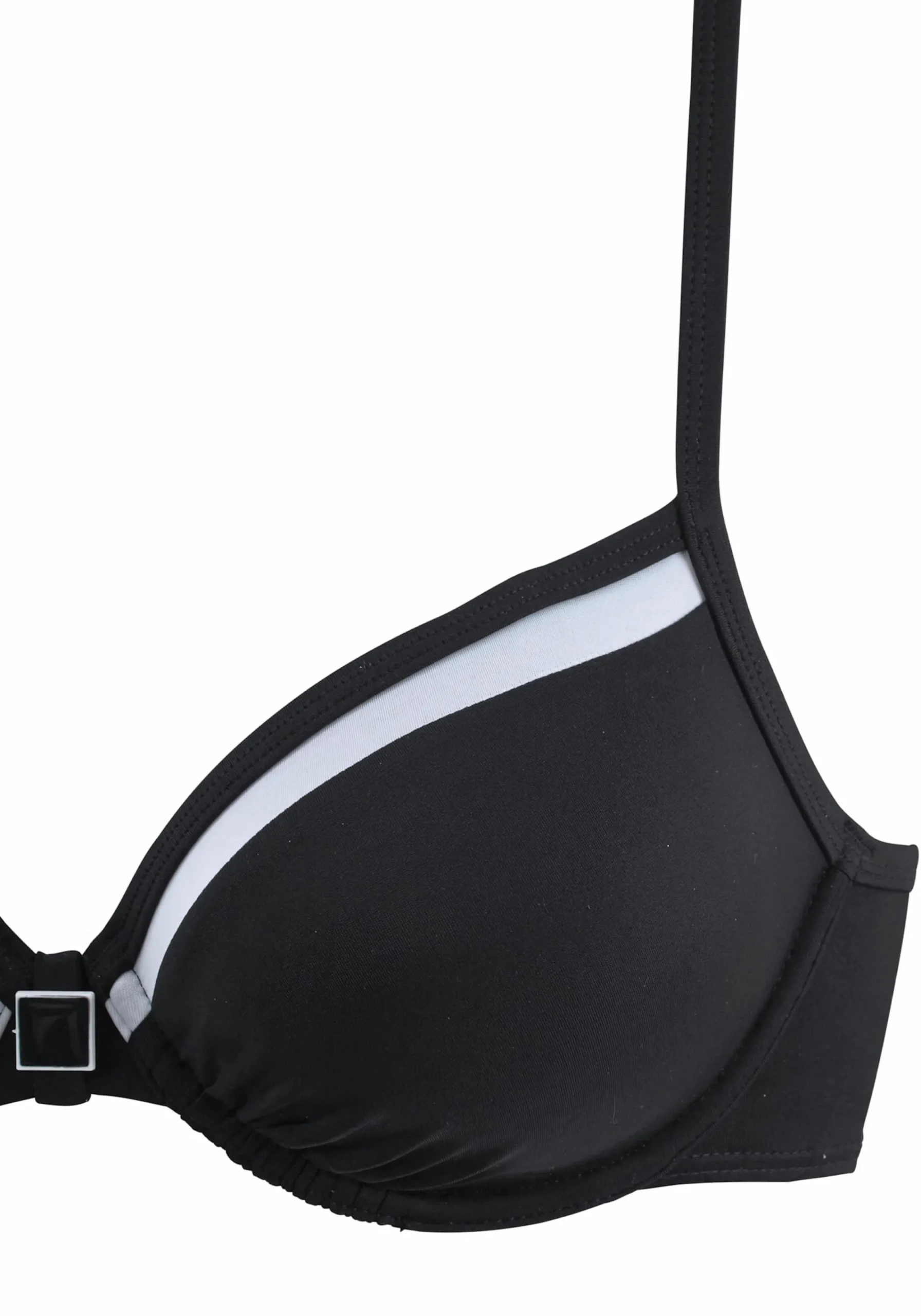 Bikinis|LASCANA Bügel-Bikini schwarz