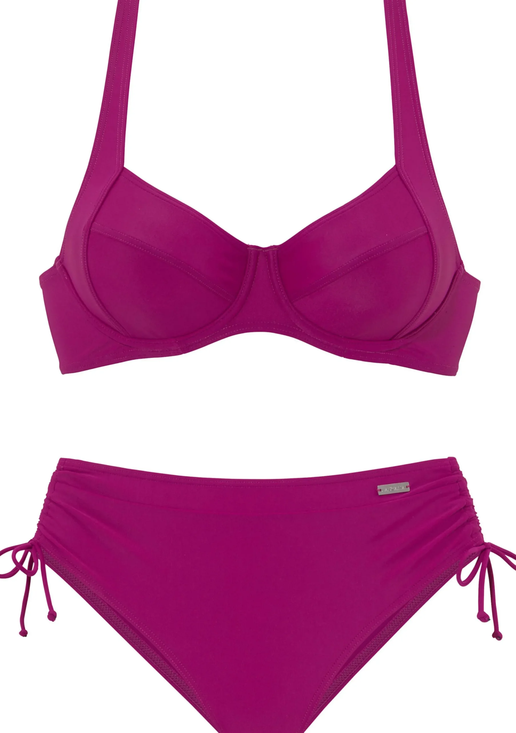 Bikinis|LASCANA Bügel-Bikini fuchsia